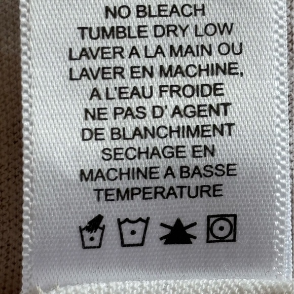 Wildfox Couture S US Team striped white cotton polyester T-shirt yellow … - Picture 8 of 9